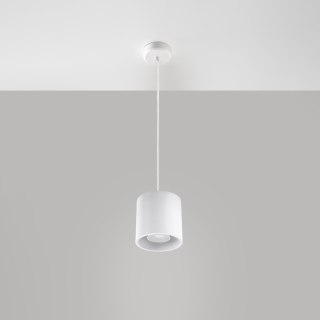 Sollux Lighting Lampa wisząca ORBIS 1 biały