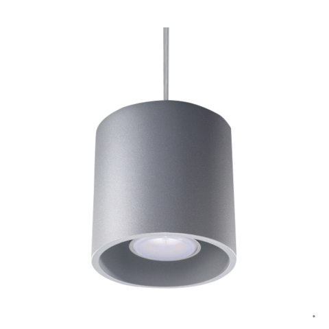 Sollux Lighting Lampa wisząca ORBIS 1 szary