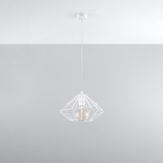 Sollux Lighting Lampa wisząca UMBERTO biała