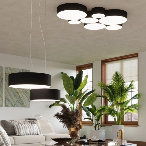 Sollux Lighting Plafon ARENA 25 czarny