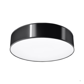 Sollux Lighting Plafon ARENA 45 czarna