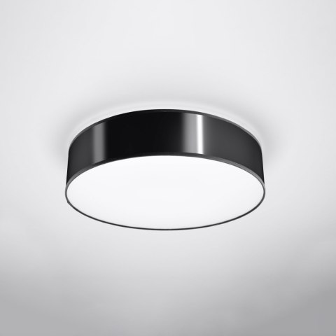 Sollux Lighting Plafon ARENA 45 czarna
