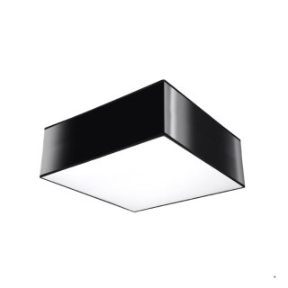 Sollux Lighting Plafon HORUS 25 czarny