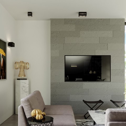 Sollux Lighting Plafon LOBO czarny