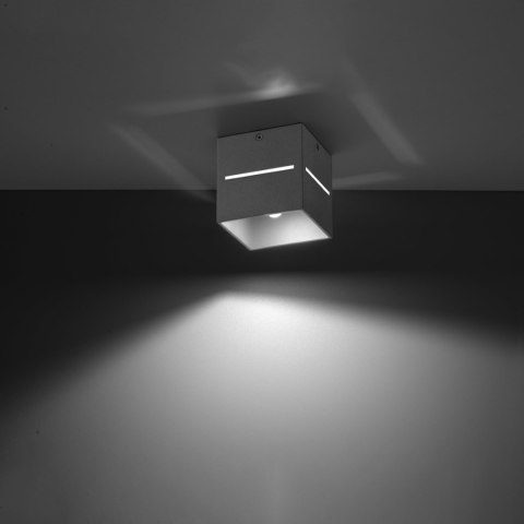 Sollux Lighting Plafon LOBO szary