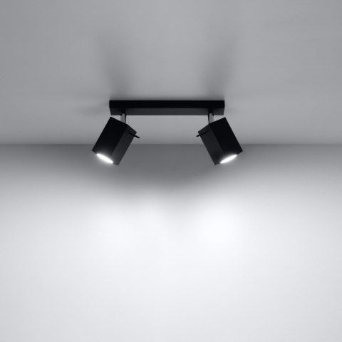 Sollux Lighting Plafon MERIDA 2 czarny