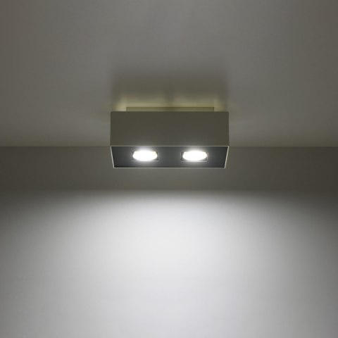 Sollux Lighting Plafon MONO 2 biały