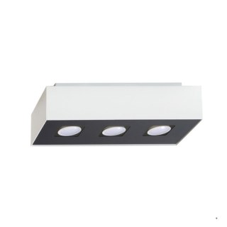 Sollux Lighting Plafon MONO 3 biały