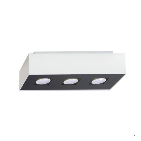 Sollux Lighting Plafon MONO 3 biały