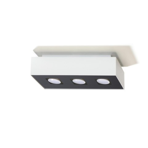 Sollux Lighting Plafon MONO 3 biały