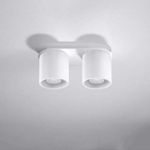 Sollux Lighting Plafon ORBIS 2 biały
