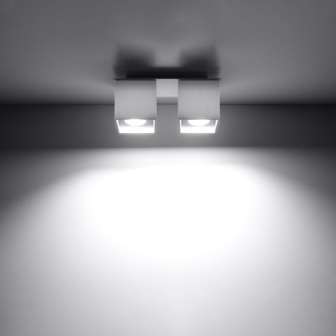 Sollux Lighting Plafon QUAD 2 biały