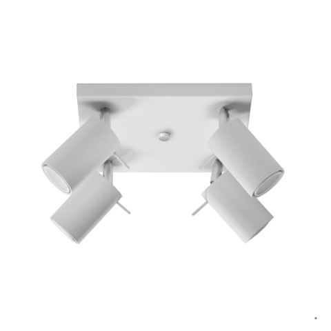 Sollux Lighting Plafon RING 4 biały