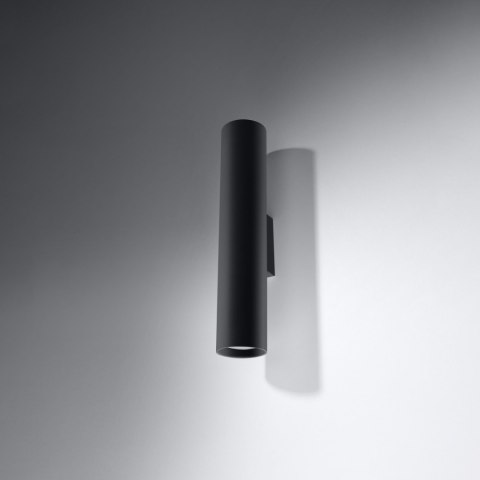 Sollux Lighting Kinkiet LAGOS 2 czarny