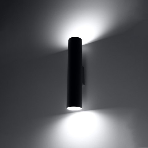 Sollux Lighting Kinkiet LAGOS 2 czarny