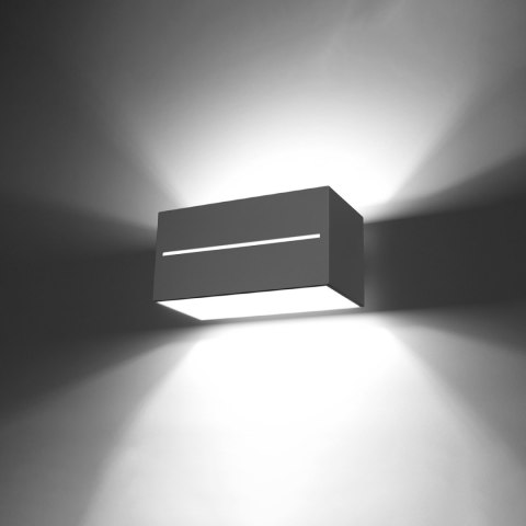 Sollux Lighting Kinkiet LOBO MAXI szary