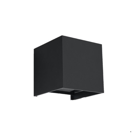 Sollux Lighting Kinkiet LUCA czarny LED IP54