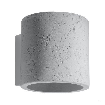 Sollux Lighting Kinkiet ORBIS beton