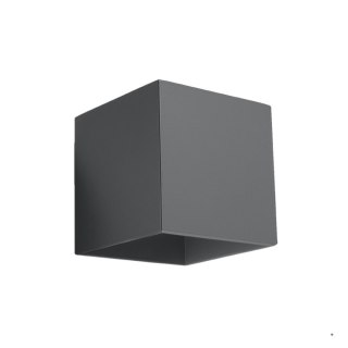 Sollux Lighting Kinkiet QUAD 1 antracyt