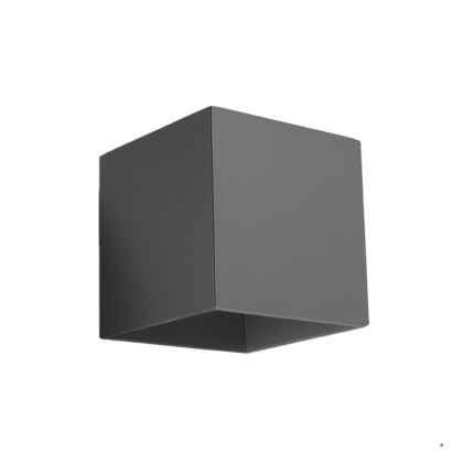 Sollux Lighting Kinkiet QUAD 1 antracyt