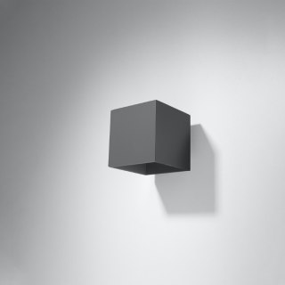 Sollux Lighting Kinkiet QUAD 1 antracyt