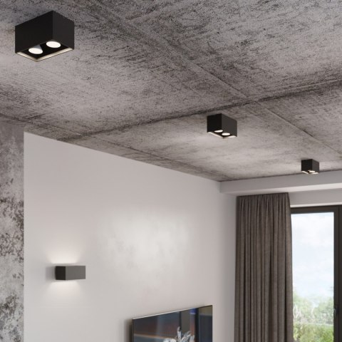 Sollux Lighting Kinkiet QUAD MAXI szary