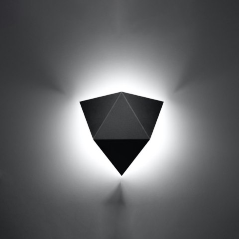 Sollux Lighting Kinkiet SOLIDO czarny