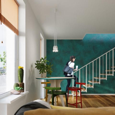 Sollux Lighting Lampa wisząca DIEGO 1 biała