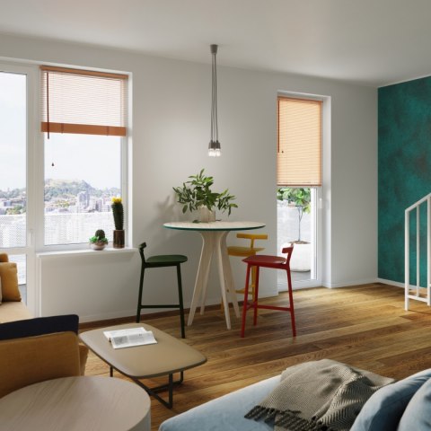 Sollux Lighting Lampa wisząca DIEGO 1 szara