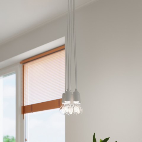 Sollux Lighting Lampa wisząca DIEGO 3 biała