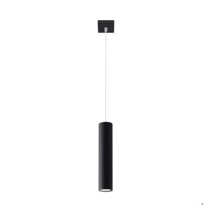 Sollux Lighting Lampa wisząca LAGOS 1 czarny