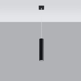 Sollux Lighting Lampa wisząca LAGOS 1 czarny