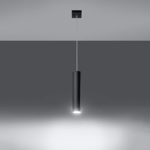 Sollux Lighting Lampa wisząca LAGOS 1 czarny