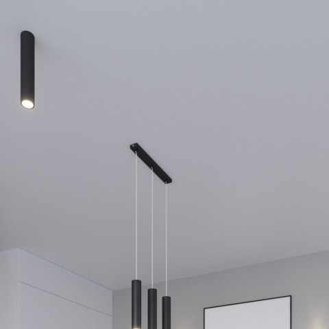 Sollux Lighting Lampa wisząca LAGOS 1 czarny