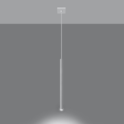 Sollux Lighting Lampa wisząca PASTELO 1 biała