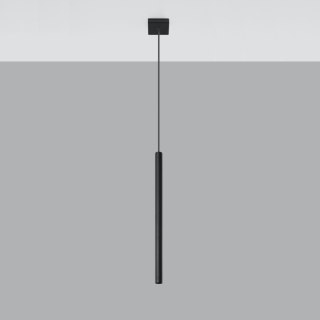 Sollux Lighting Lampa wisząca PASTELO 1 czarna