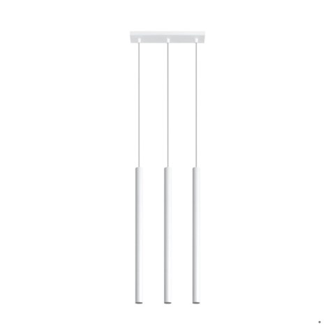 Sollux Lighting Lampa wisząca PASTELO 3 biała