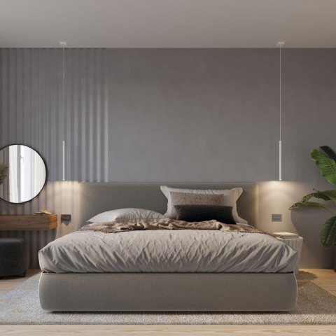 Sollux Lighting Lampa wisząca PASTELO 5 biała