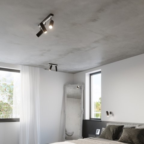 Sollux Lighting Plafon DIREZIONE 2 czarny