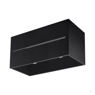 Sollux Lighting Plafon LOBO MAXI czarny