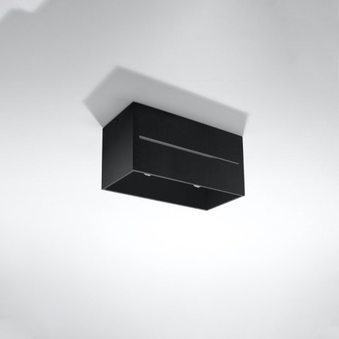 Sollux Lighting Plafon LOBO MAXI czarny