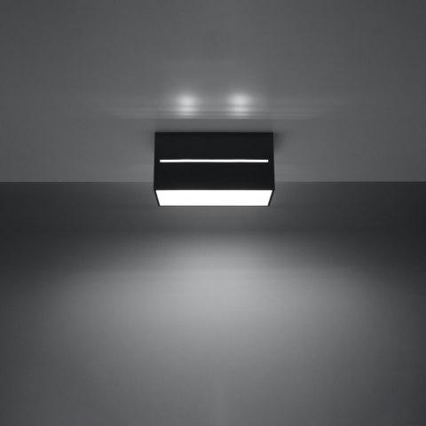 Sollux Lighting Plafon LOBO MAXI czarny