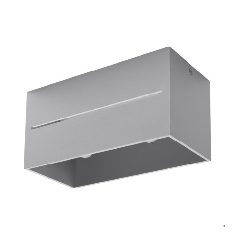 Sollux Lighting Plafon LOBO MAXI szary