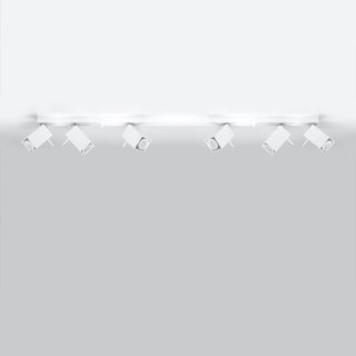 Sollux Lighting Plafon MERIDA 6L biały