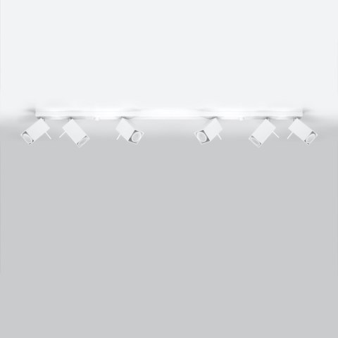 Sollux Lighting Plafon MERIDA 6L biały
