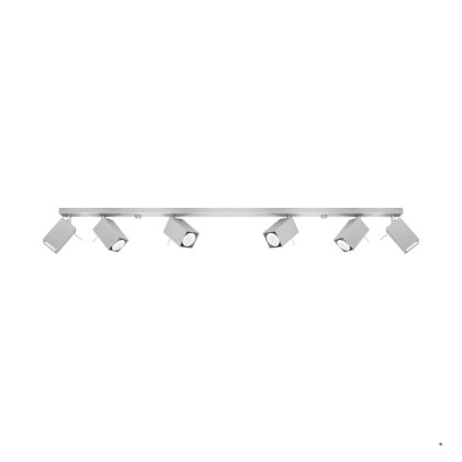 Sollux Lighting Plafon MERIDA 6L szary