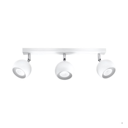 Sollux Lighting Plafon OCULARE 3 biały