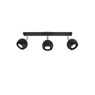 Sollux Lighting Plafon OCULARE 3 czarny