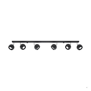 Sollux Lighting Plafon OCULARE 6L czarny