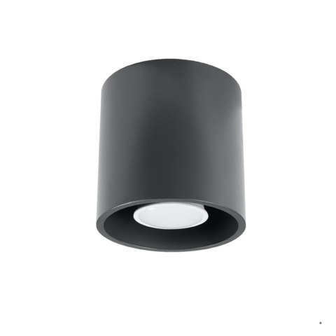 Sollux Lighting Plafon ORBIS 1 antracyt